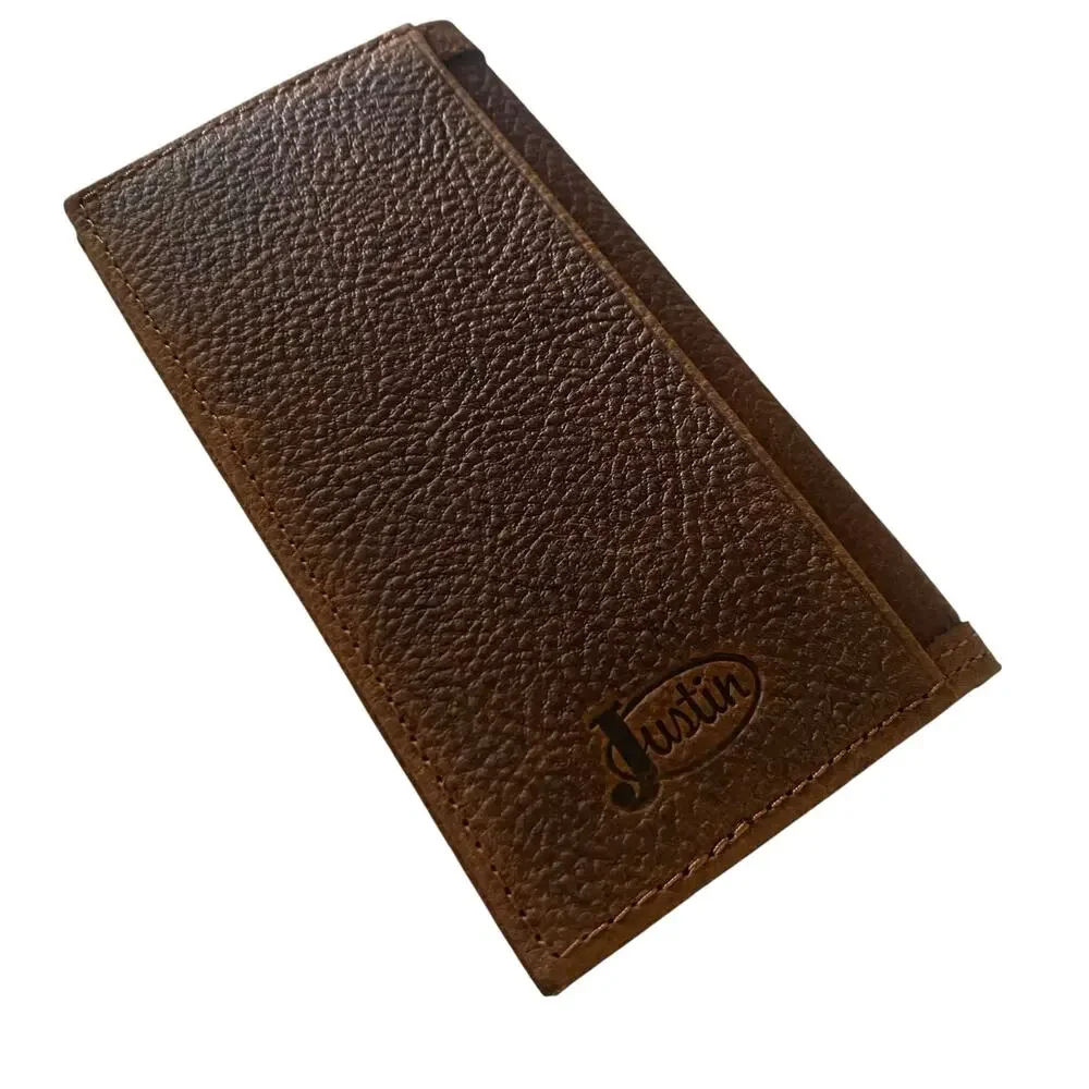NWT Justin Jr. Rodeo Wallet Genuine Leather And Suede RFID (24010481W3) Studded